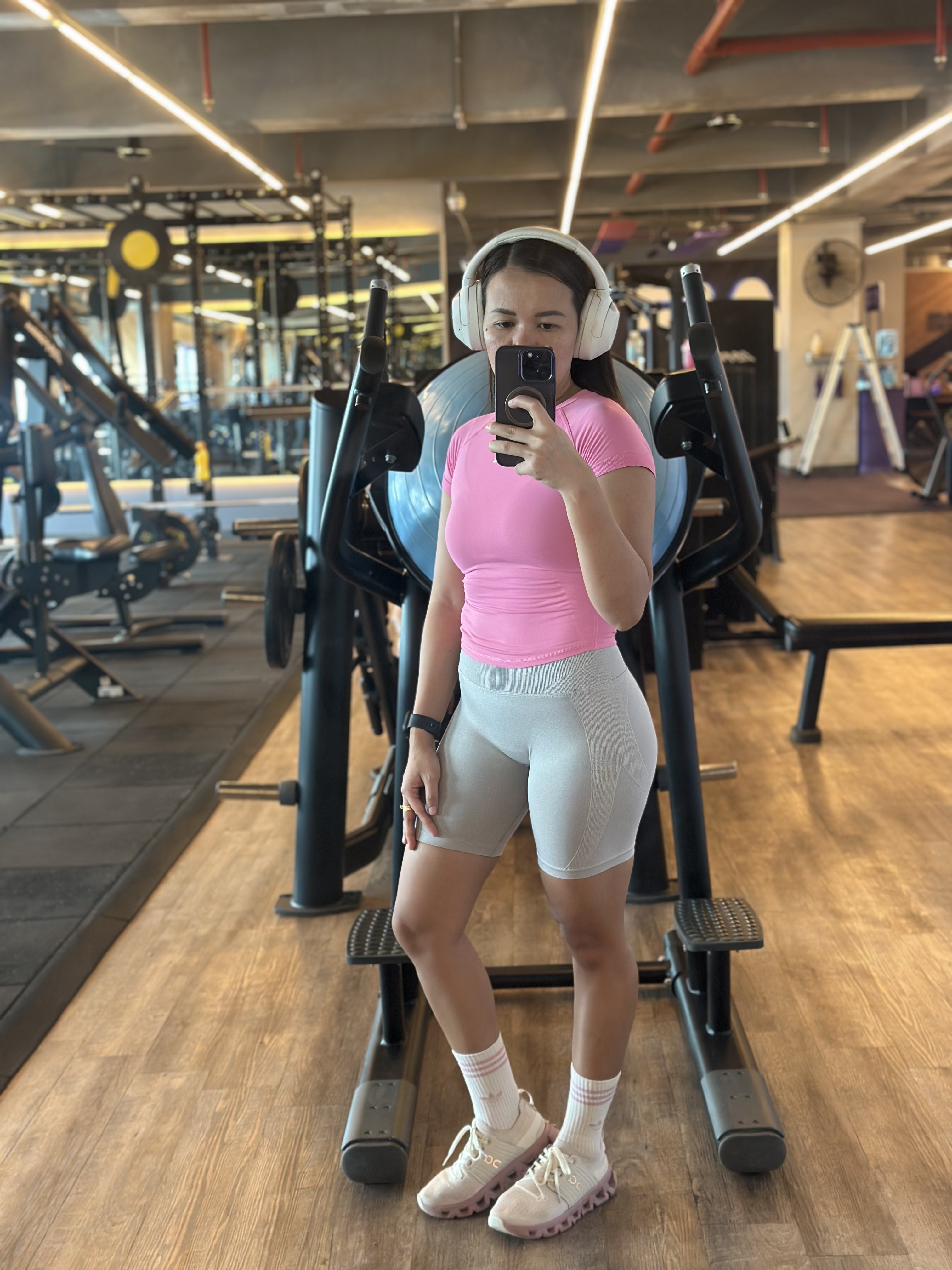 Jessica at the gym